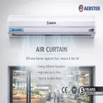AERSTER SHIELD 6ft SS304 3Y Warranty Air Curtain